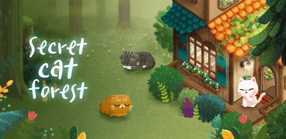 Secret Cat Forest v2.0.76 MOD APK Unlimited Wood Download