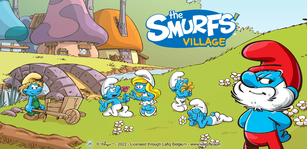 Smurfs Village v2.91.1 MOD APK Games Download