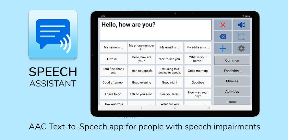 Speech Assistant AAC v6.5.61 MOD APK (Utilities, Unlocked)