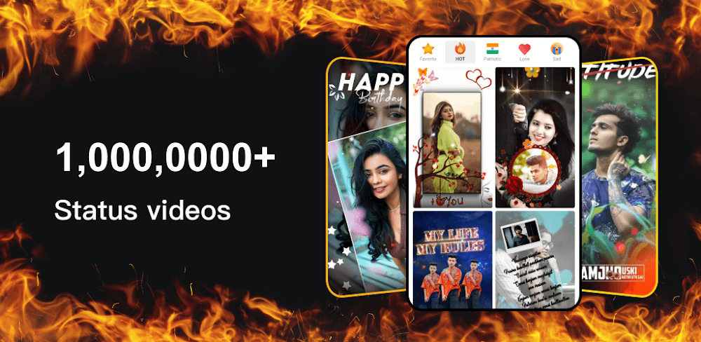 VidStatus MOD APK v4.7.2 (Premium Unlocked) Download