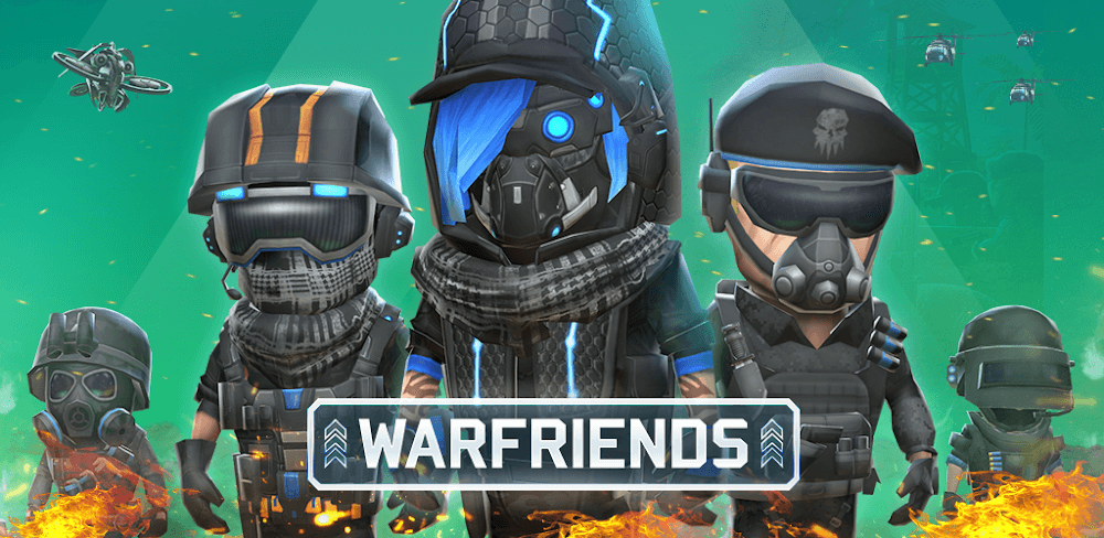 WarFriends v6.1.5 MOD APK Game (Menu: Unlimited Ammo, DogTags)