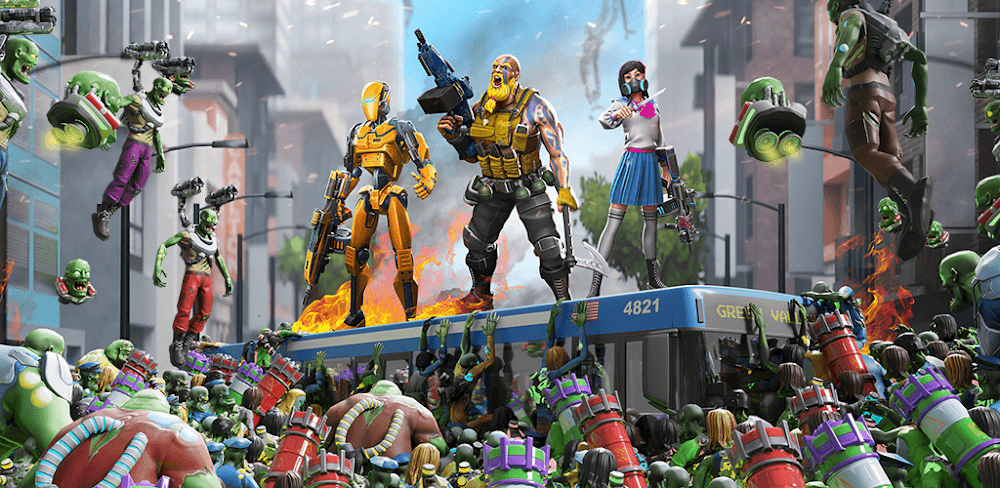 Zombie Horde v1.13.21.187 MOD APK (One Hit) Game