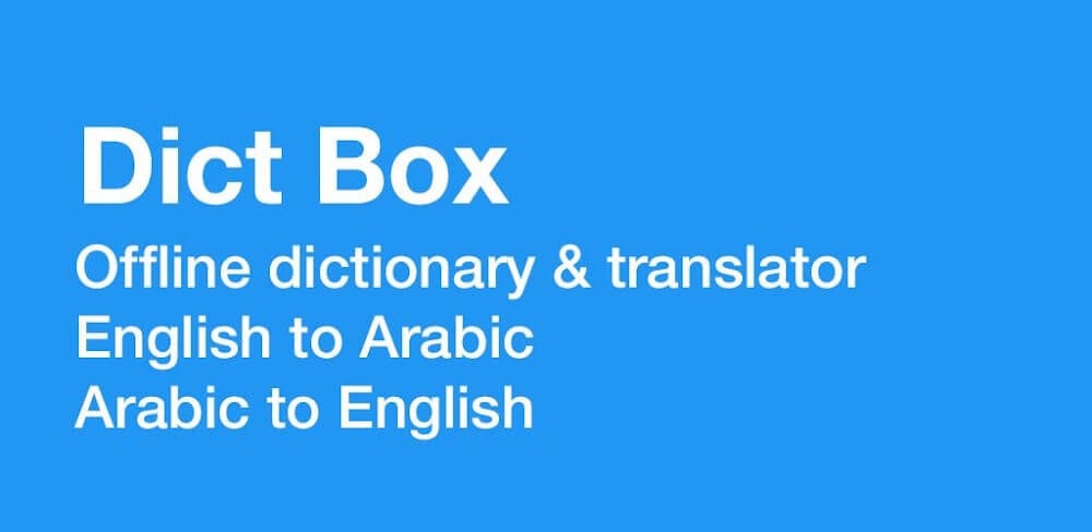 Arabic Dictionary Translator v8.9.9 MOD APK Download (Free Premium)
