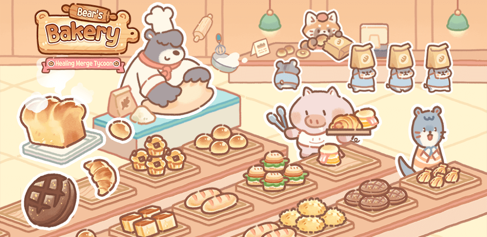 Bear Bakery v1.2.34 MOD APK Game Download