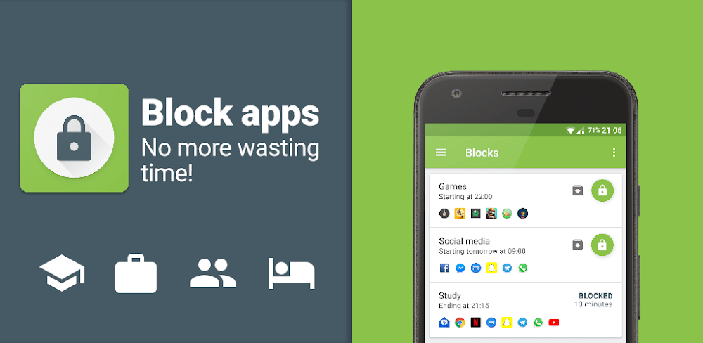 Block Apps v10.1.0 MOD APK Download (Utilities)