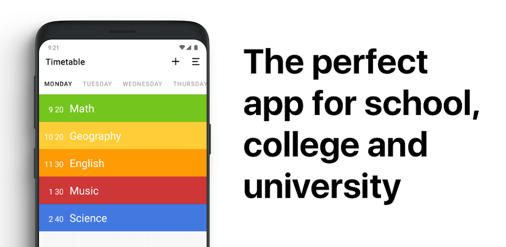 Class Timetable v4.1.3 MOD APK Download (Pro Unlocked) Utilities