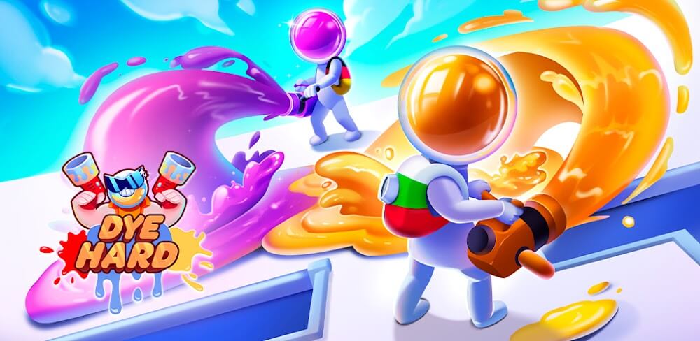 Dye Hard - Color War v1.0.385 MOD APK GAME Download
