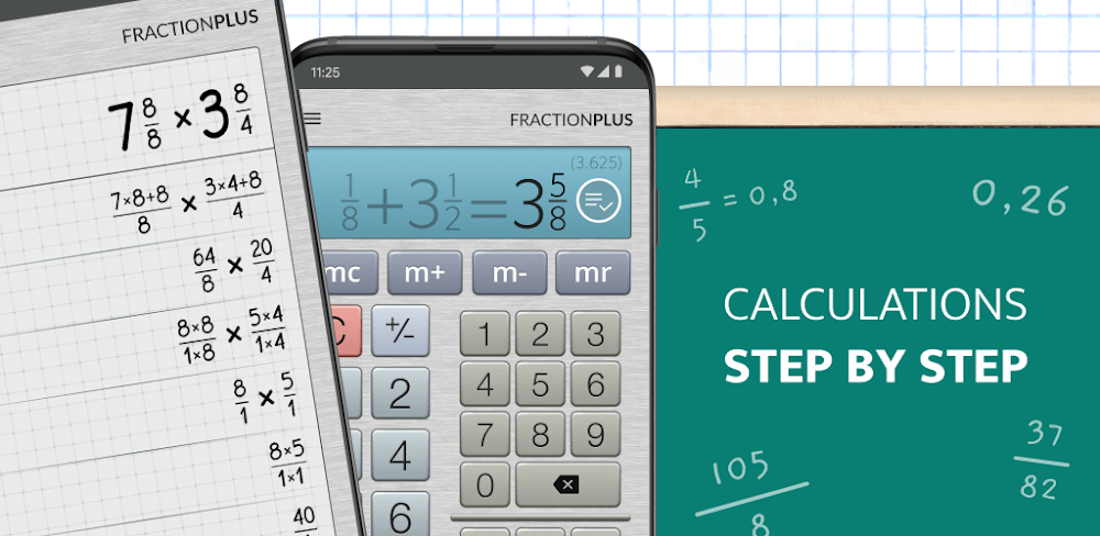 Fraction Calculator Plus v6.1.5 MOD APK (Utilities) Download