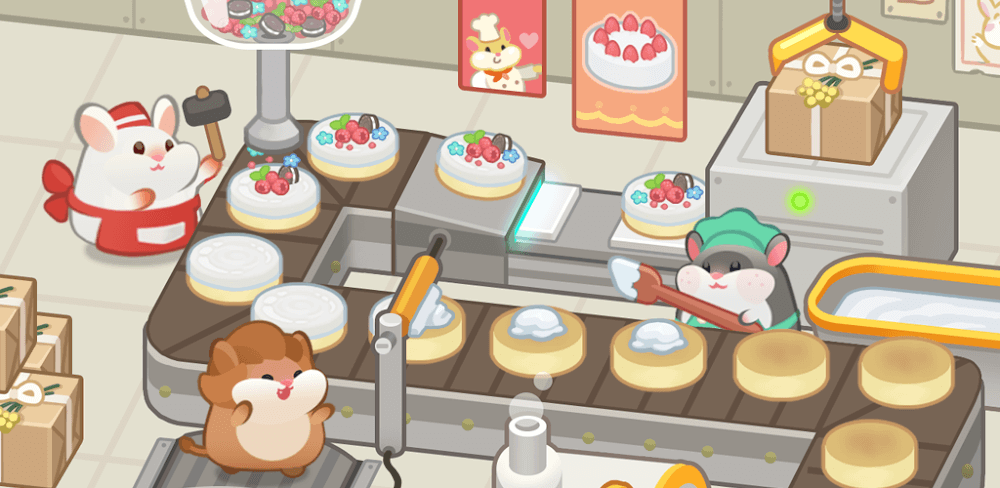 Hamster Cake Factory MOD APK v1.0.67 (Unlimited Money) Download