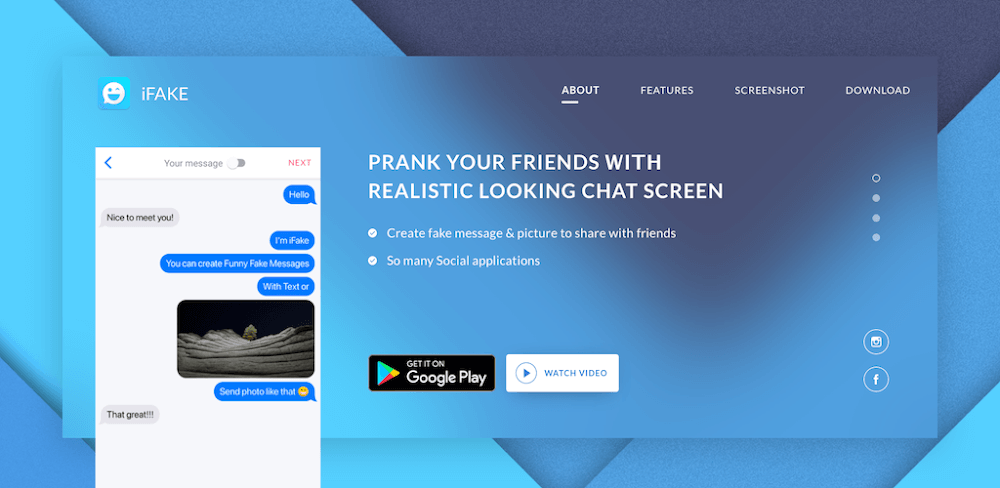 iFake v20.2.0 MOD APK Premium Unlocked Download Utility App