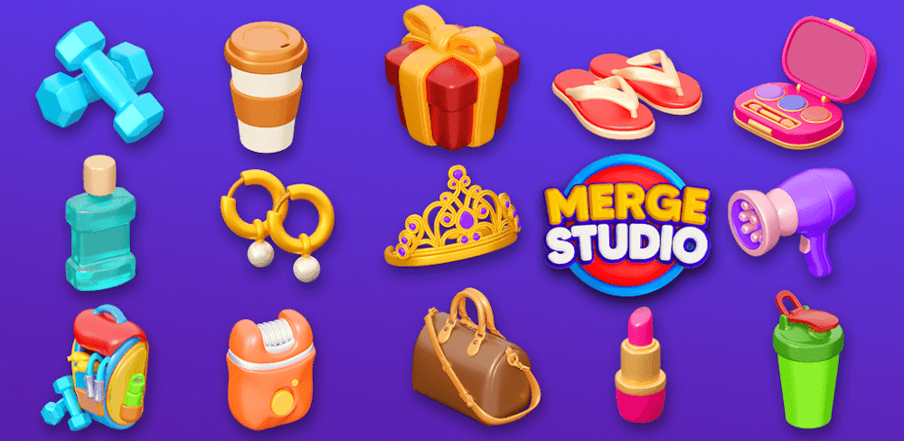 Merge Studio v4.4.1 MOD APK (Unlimited Diamonds/Coin/Energy) Download