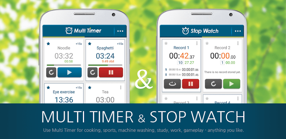Multi Timer StopWatch v2.13.37 MOD APK Download (Utilities App)