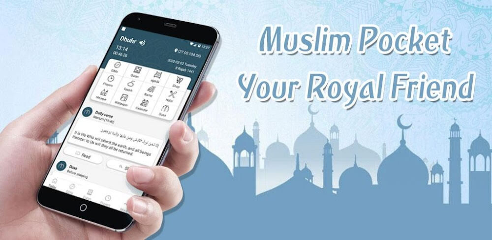 Muslim Pocket v2.1.3 MOD APK (Islamic Tools, Premium Unlocked) Download