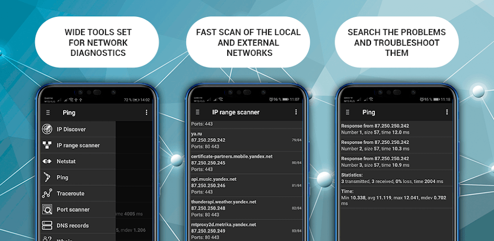Network Utilities v8.3.1 MOD APK Premium Unlocked Download