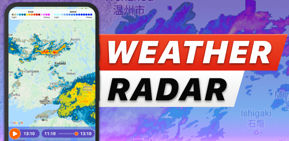 Rain Radar v2.7 MOD APK Download for Android (Premium Unlocked)