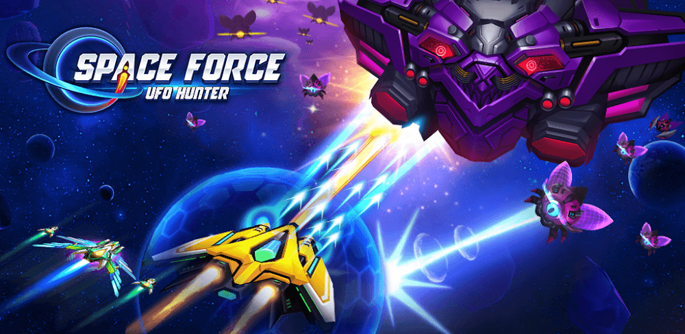 Space Force: UFO Hunter v0.96 MOD APK (God Mode) Game Download