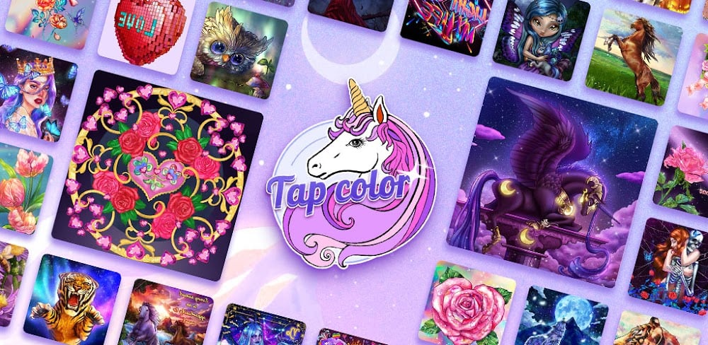 Tap Color: Color by Number v8.9.4 MOD APK VIP Unlocked Download