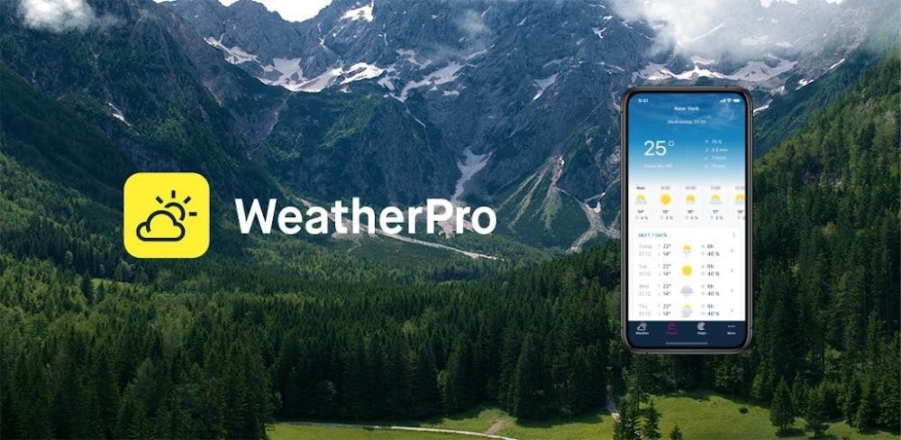 WeatherPro v5.6.11 MOD APK (Premium Unlocked) Download