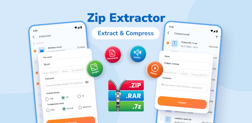 Zip Extractor v3.3.4 MOD APK Download (Utilities Application)