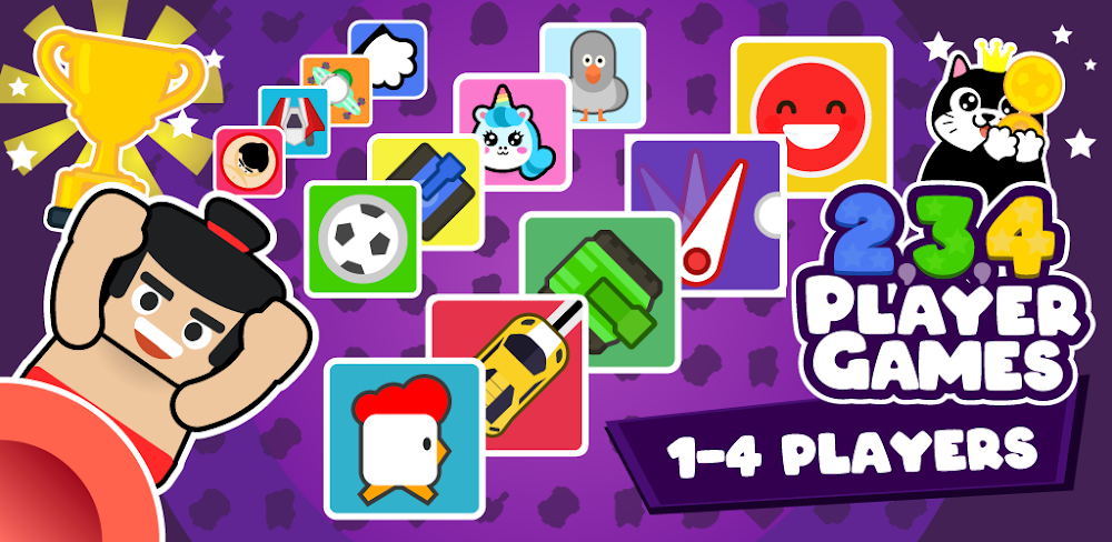 2 3 4 Player Mini Games v5.7.4 MOD APK Download (Multiplayer Games)