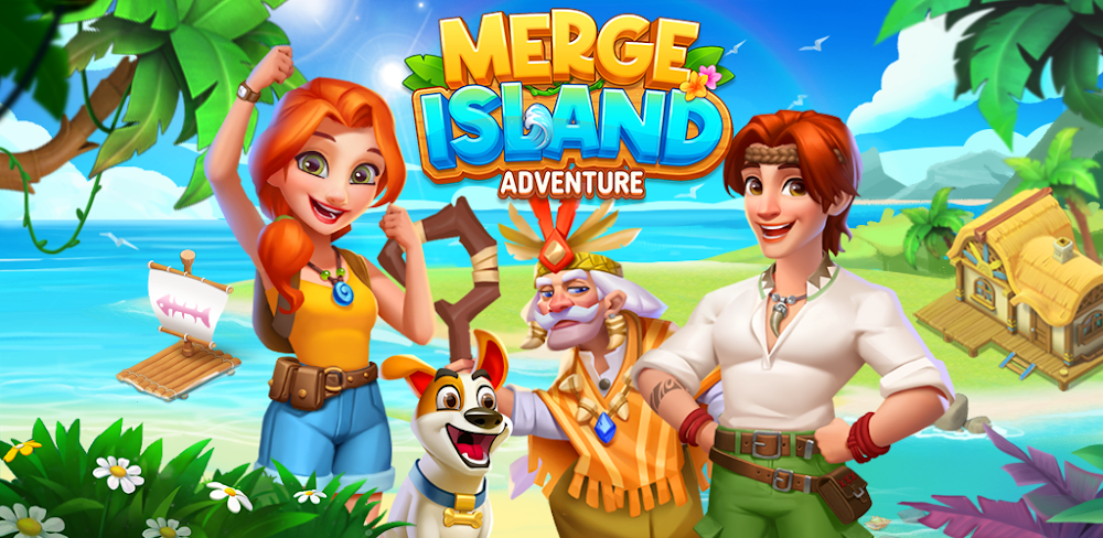 Adventure Island Merge v1.0.101 APK MOD (Merge, Island, Coins)