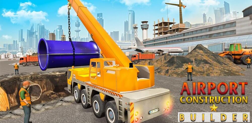 Airport Construction Builder v2.9 MOD APK Game Download