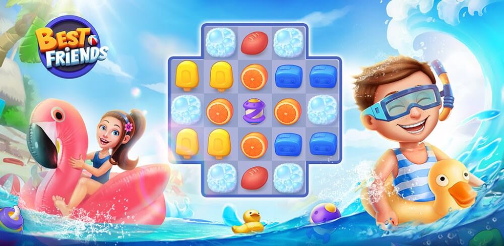 Best Friends: Puzzle & Match v2.2.2 MOD APK (Unlimited Money) Download