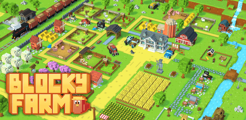 Blocky Farm v1.2.99 MOD APK Game Download