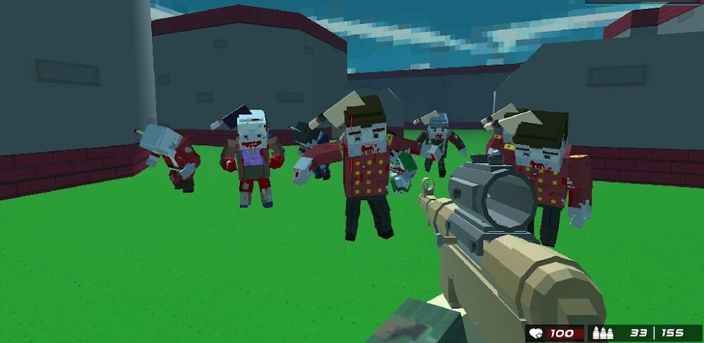 Blocky Gun Warfare Zombie v15 MOD APK Download