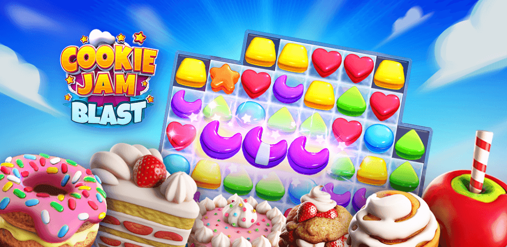 Cookie Jam Blast v12.90.108 MOD APK Unlimited Props Download
