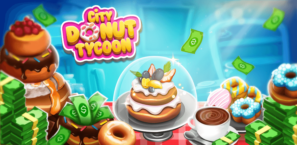 Donut Factory Tycoon 1.1.8 MOD APK Unlimited Resources Download