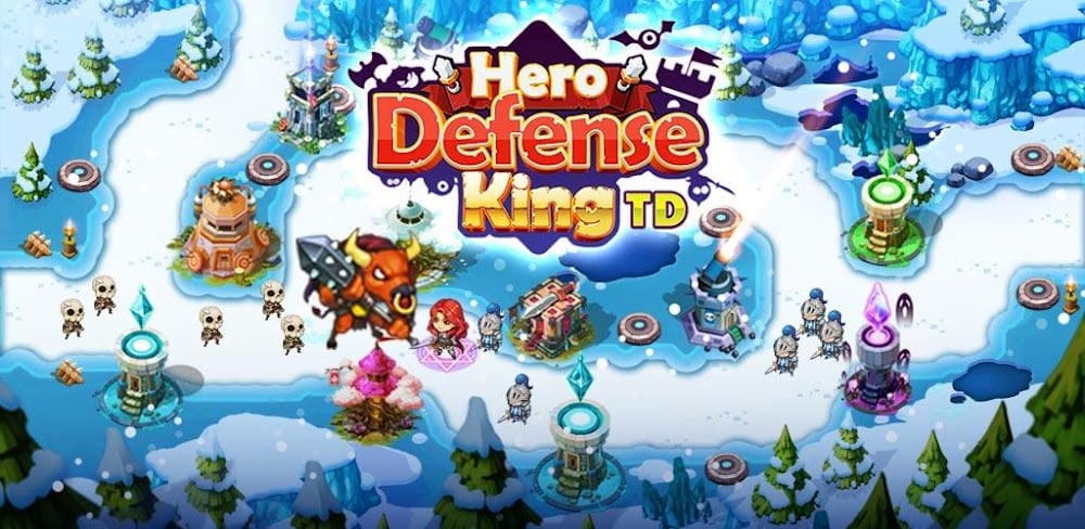 Hero Defense King v1.0.44 MOD APK Download (Tower Defense Game)