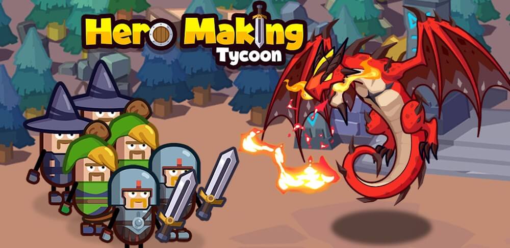 Hero Making Tycoon v2.3.3 MOD APK Latest Game Download