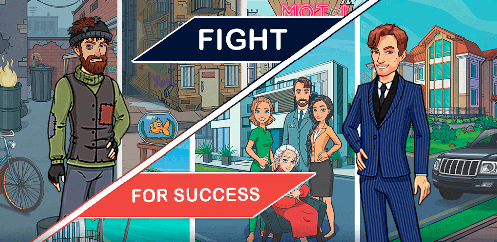 Hobo Life: Business Simulator v2.3.5 MOD APK Game