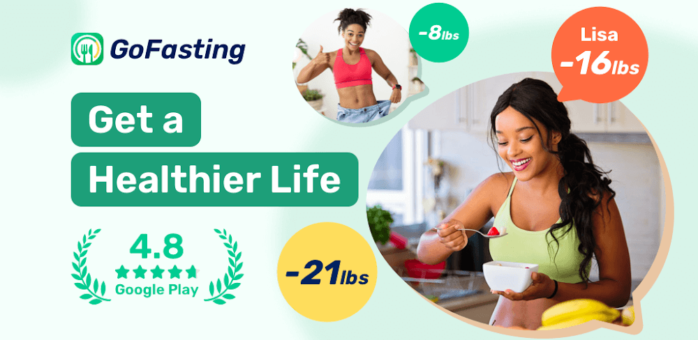 GoFasting Intermittent Fasting v1.03.59.0211 MOD APK Download