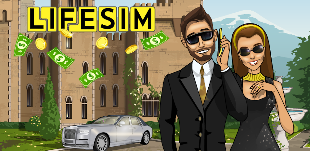 LifeSim v1.5.0 MOD APK Unlimited Money Download