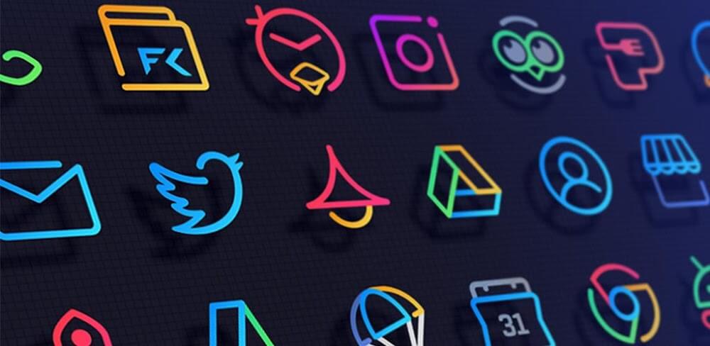 LineX Icon Pack v8.1 MOD APK Download (Patched Icons)