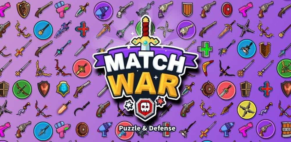Match War v1.0.12 MOD APK Damage Multiplier Puzzle Game Download