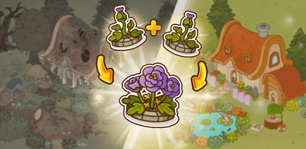 Merge Cartoon Renovate Town v1.5.3 MOD APK Download