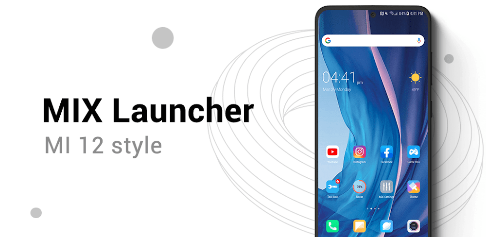MiX Launcher 2 v5.7.1 MOD APK Free Download Utilities