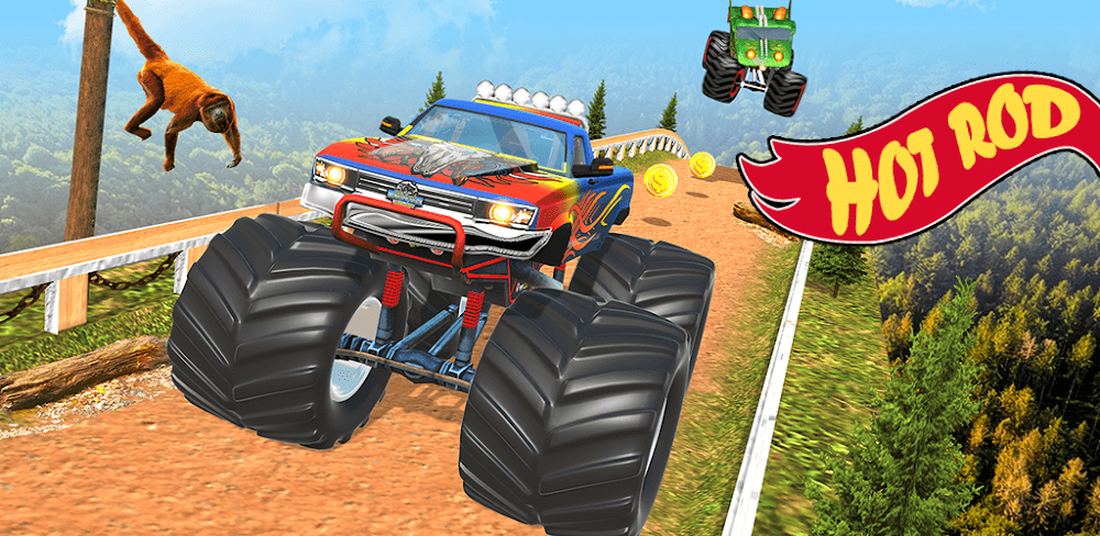 Monster Truck Race Car Game v2.19 MOD APK Download