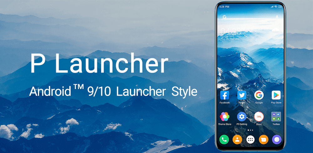 P Launcher v9.1.1 MOD APK Download (Premium Unlocked)