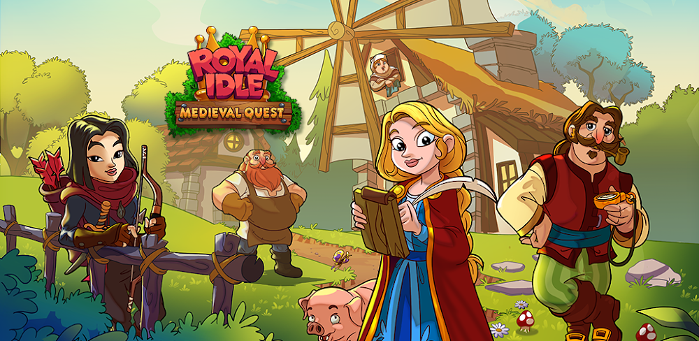 Royal Idle Medieval Quest v1.44 MOD APK Download