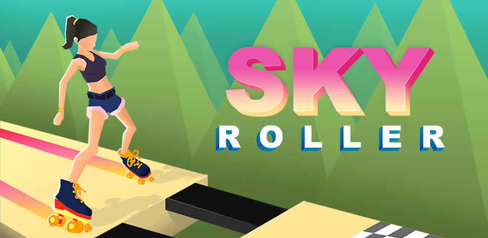 Sky Roller: Rainbow Skating v1.29.3 MOD APK Game Download