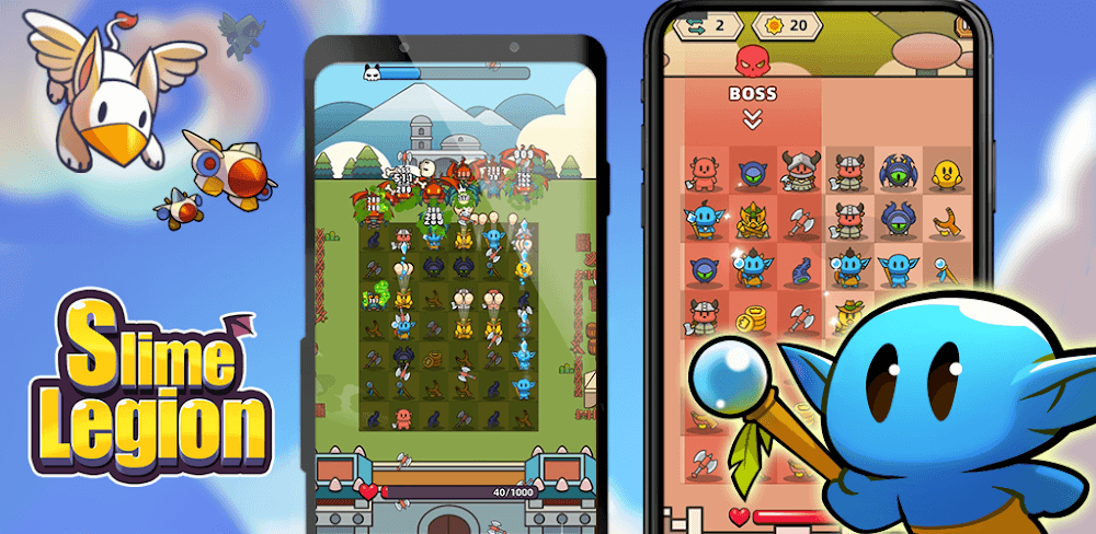 Slime Legion v3.10.0 MOD APK (Menu, Damage, God Mode)