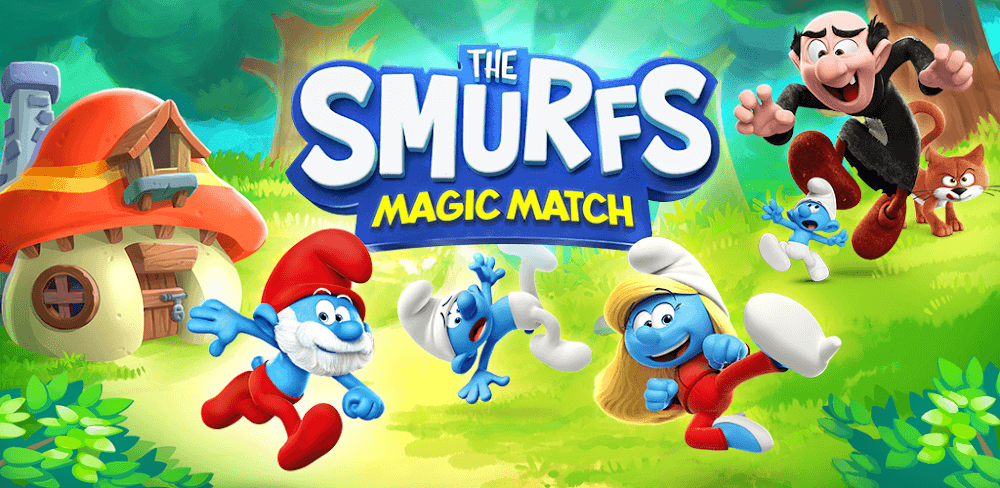 Smurfs Magic Match v4.10 MOD APK Unlimited Download