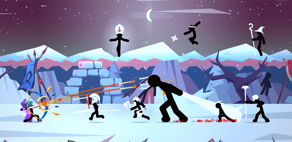 Stick Fight: Shadow Archer v3.09 MOD APK Download (Unlocked Items) - Stickman Games