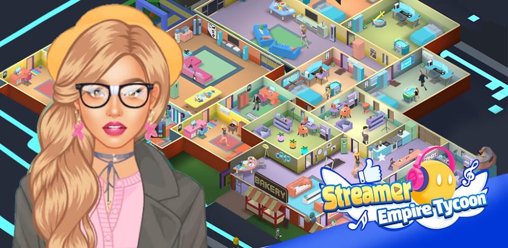 Streamer Empire Tycoon v2.6 MOD APK Game Download