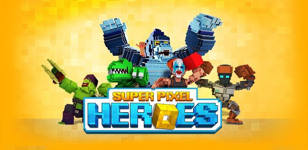 Super Pixel Heroes v1.3.155 MOD APK Game Download