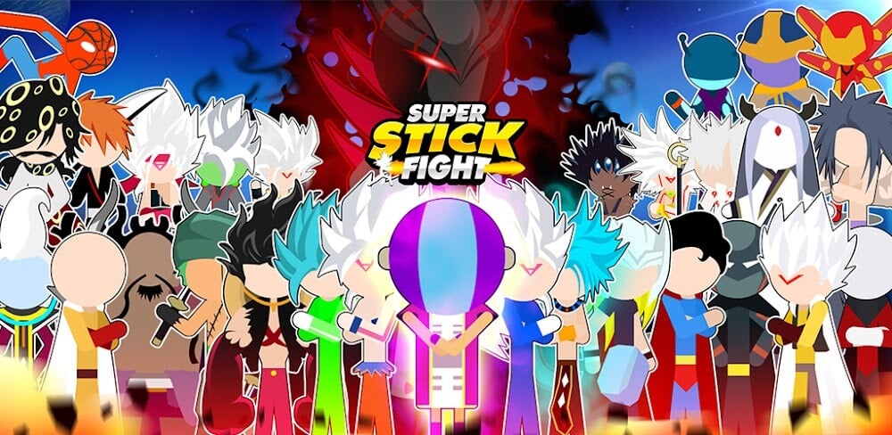 Super Stick Fight AllStar Hero v4.6 MOD APK Download Game